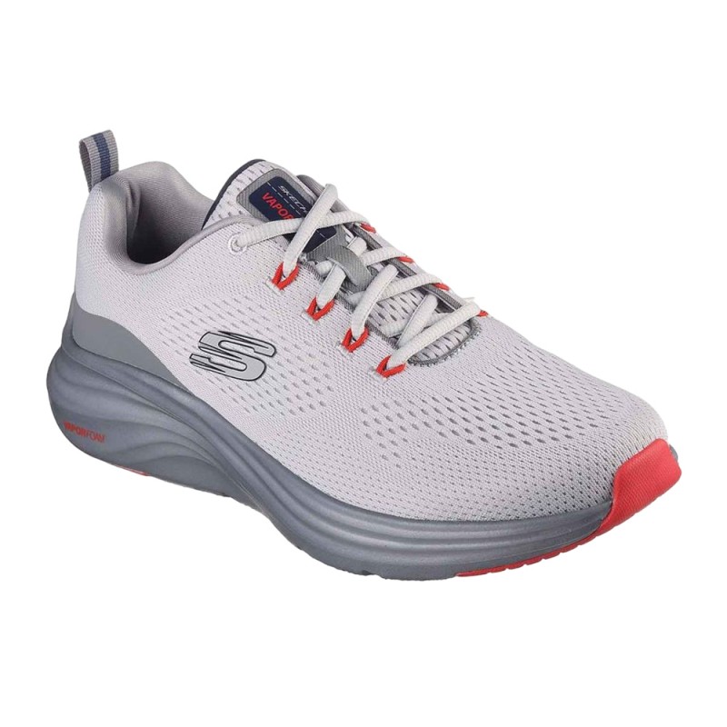 Skechers Engineered Mesh Lace-Up Lace Up Sneaker W/Air-Cooled Memory Foam (232625 GYOR)