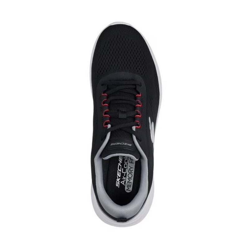 Skechers Engineered Mesh Lace Up (233184 BKGY)