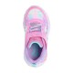 Skechers Lighted Unicorn Gore & Strap W/ Multi Heart Print Upper (303064N PKMT)