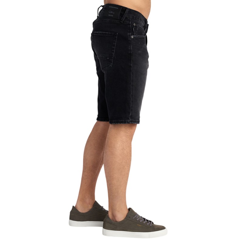 Staff Jeans Paolo Μαύρη Ανδρική Βερμούδα Classic Fit (5-890.388.BL.053 .00)