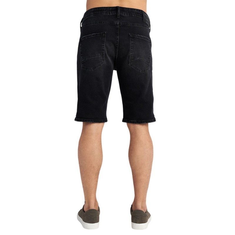 Staff Jeans Paolo Μαύρη Ανδρική Βερμούδα Classic Fit (5-890.388.BL.053 .00)