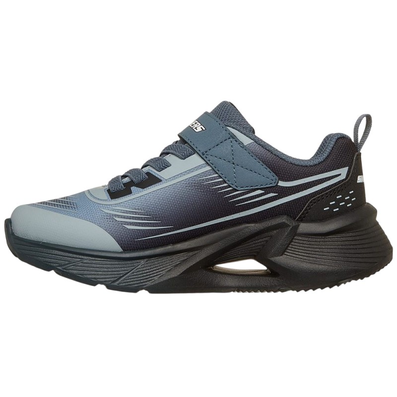 Skechers Lightweight Gore & Strap Sneaker W / Ombre Upper & Paint Details (404040L BKDN)