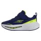 Skechers Gore And Strap Sneaker W/ Forefoot Airbag & Durable Rubber Bottom Plate (404095L NVYL)
