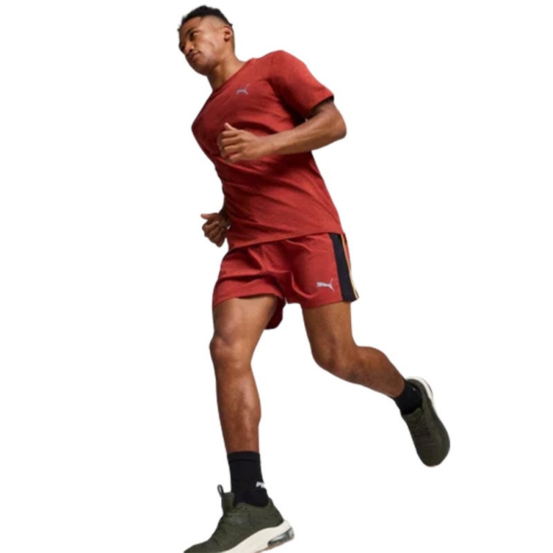 Puma RUN FAVORITE HEATHER SS TEE M (523151 63)