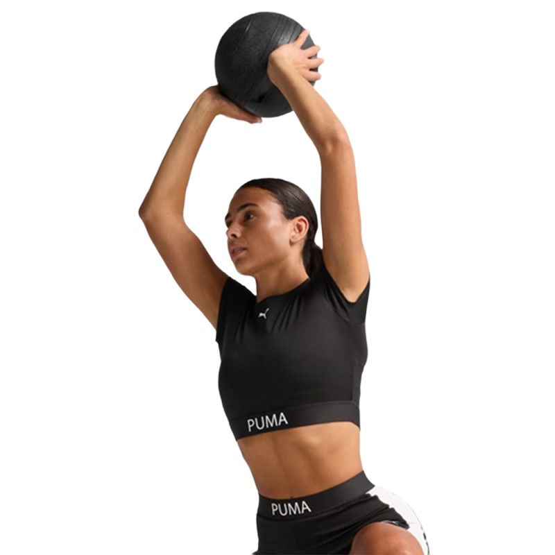 Puma W PUMA STRONG  TEE - SHORT (526805 01)