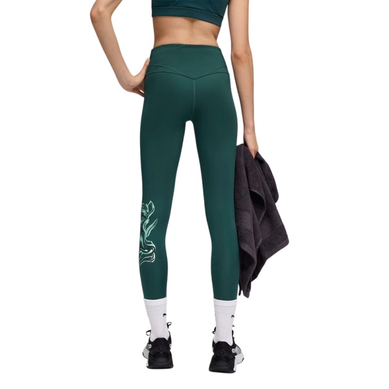 Puma W GREEN TERRAINS GRAPHIC TIGHT - HW 7/8 (527486 75)
