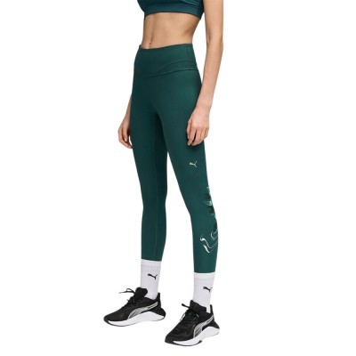 Puma W GREEN TERRAINS GRAPHIC TIGHT - HW 7/8 (527486 75)