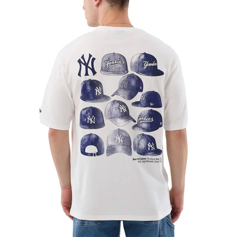 New Era MLB CAP GRPHC OS TEE NEYYAN (60856148)