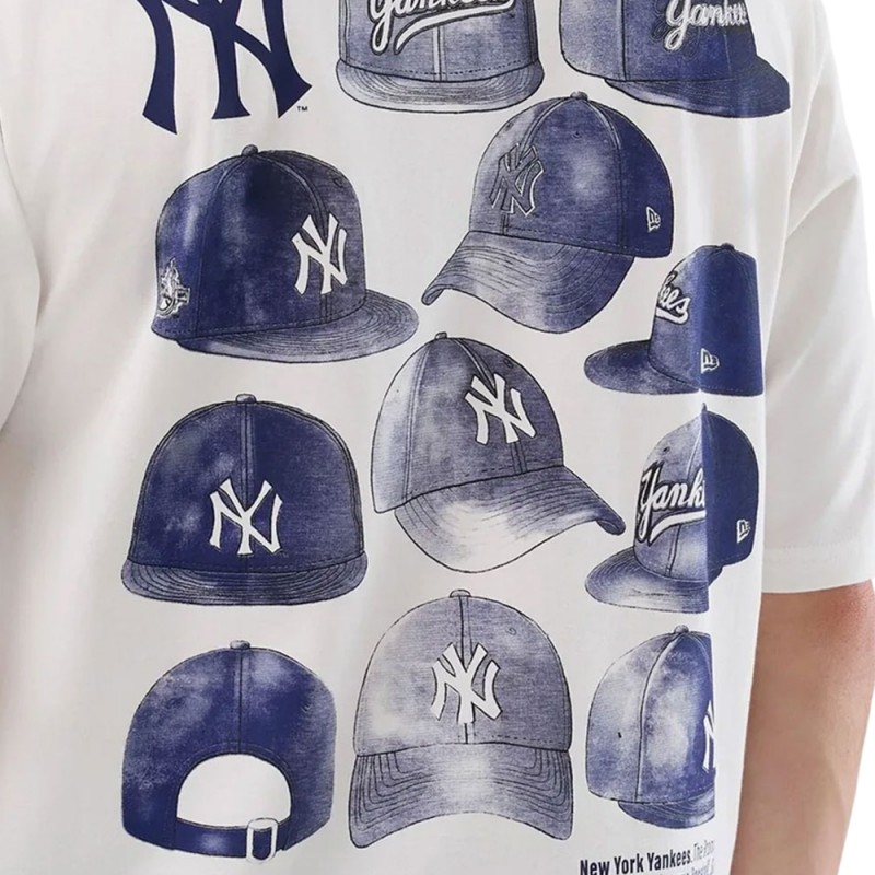 New Era MLB CAP GRPHC OS TEE NEYYAN (60856148)