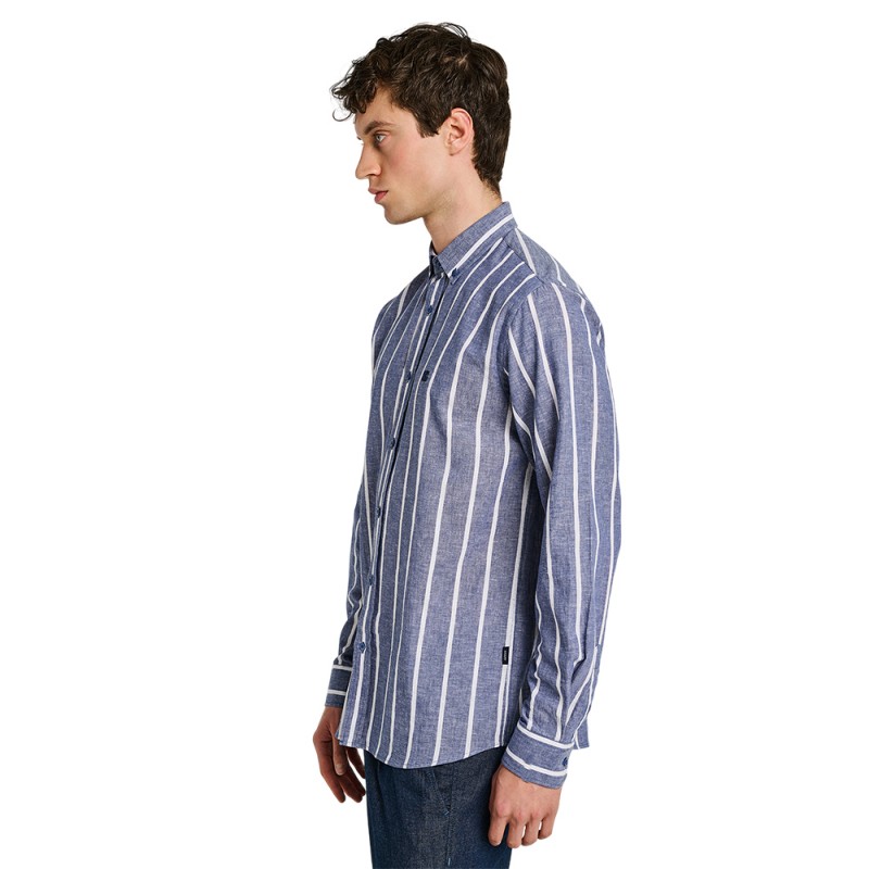 Staff Jeans Fleet 2 Man Shirt Longsleeve (61-009.055 N0000)