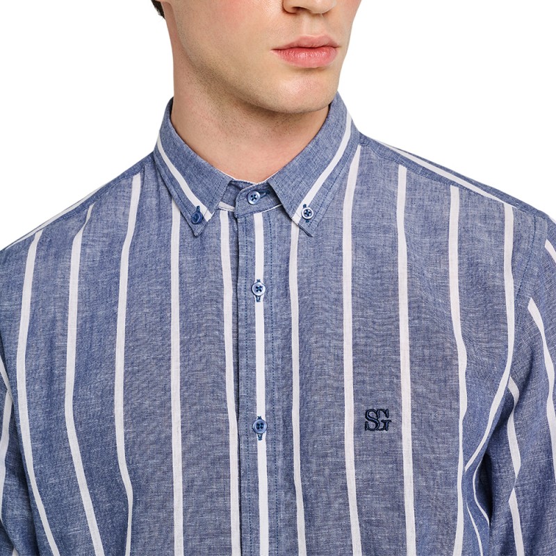 Staff Jeans Fleet 2 Man Shirt Longsleeve (61-009.055 N0000)