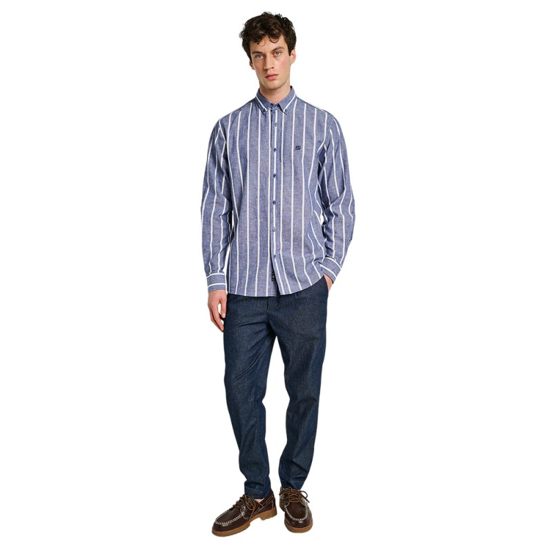 Staff Jeans Fleet 2 Man Shirt Longsleeve (61-009.055 N0000)