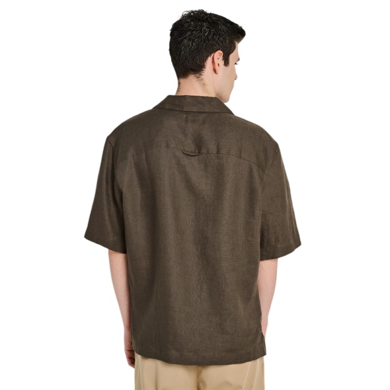 Staff Jeans Ron Man Shirt Linen Short Sleeve (61-202.055 N0049)