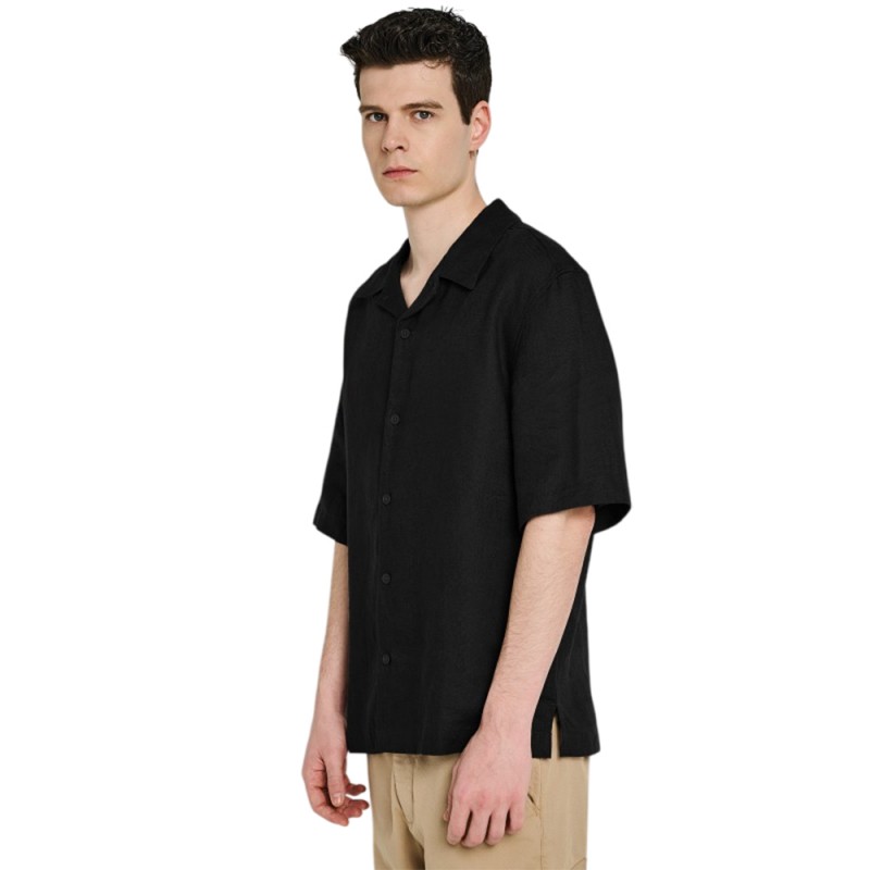 Staff Jeans Ron Man Shirt Linen Short Sleeve (61-202.055 N0090)