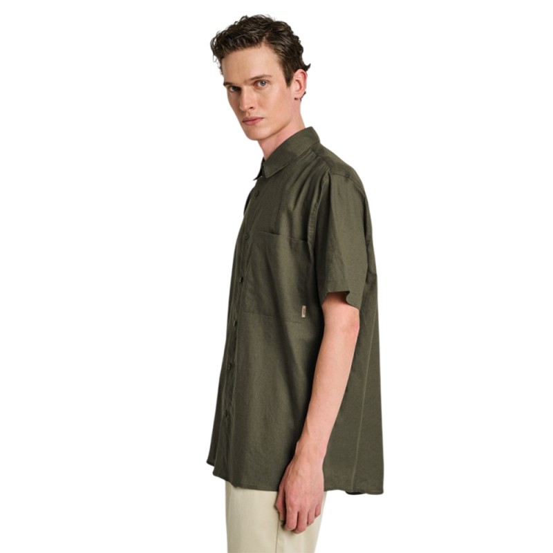 Staff Jeans Grant Man Shirt Linen Short Sleeve (61-205.055 N0005)