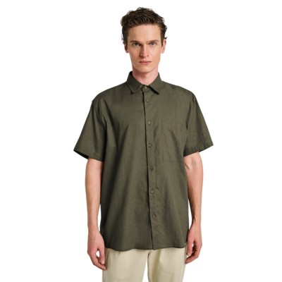 Staff Jeans Grant Man Shirt Linen Short Sleeve (61-205.055 N0005)