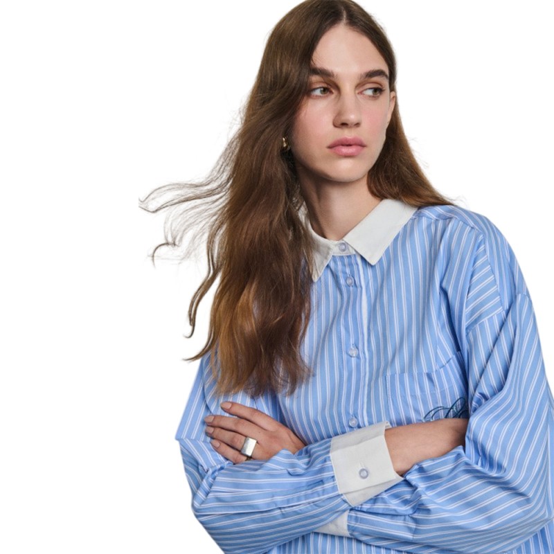 Staff Jeans Kimberly Woman Oversized Shirt (62-001.056 N0000)