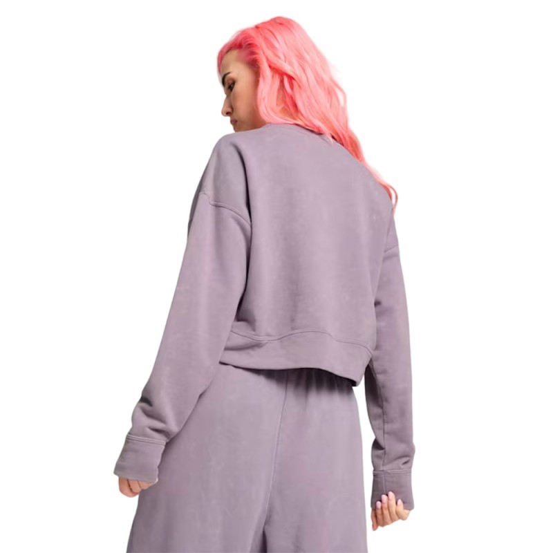 Puma DARE TO GYM2K Relaxed Washed Crew TR (626799 30)