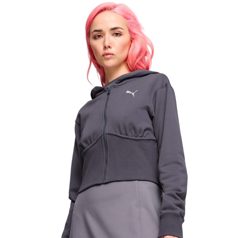 Puma DARE TO GYM2K Cropped FZ Hoodie (627475 69)