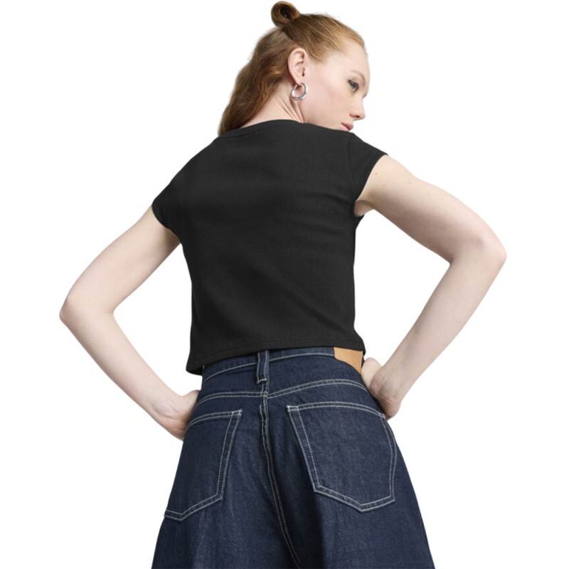 Puma WARDROBE ESS Ribbed Baby Tee (629768 01)