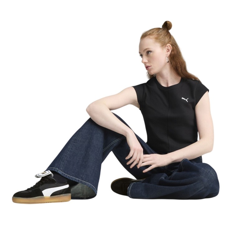 Puma WARDROBE ESS Ribbed Baby Tee (629768 01)