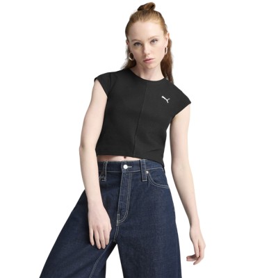 Puma WARDROBE ESS Ribbed Baby Tee (629768 01)