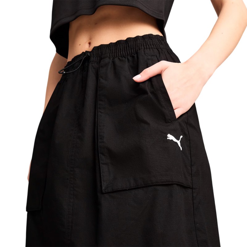 Puma FUTURE ARCHIVE Zip-Off Maxi Woven Skirt (629784 01)