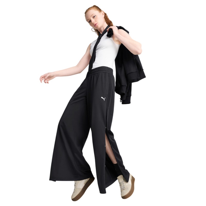 Puma WARDROBE ESS Relaxed Low Rise Popper Pants op (629804 01)