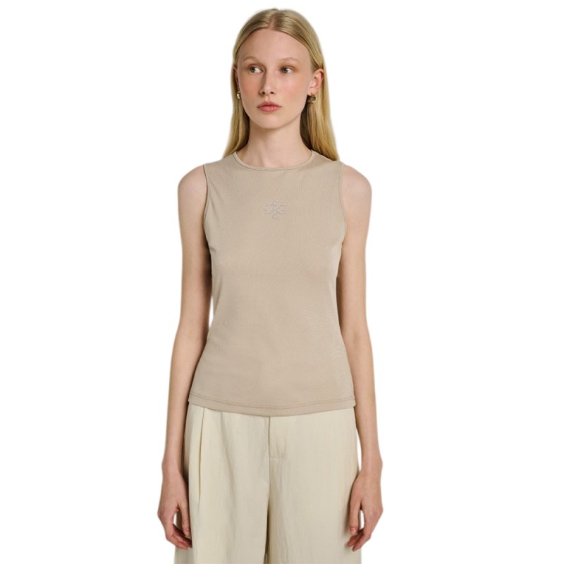 Staff Jeans Pansy Sleeveless Top Lenzing Modal (63-403.055 Ν0033)