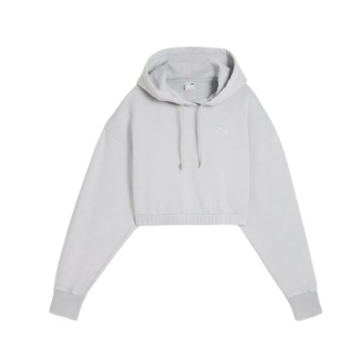 Puma DARE TO MIDNIGHT MOTION Washed Cropped Hoodi (630922 08)