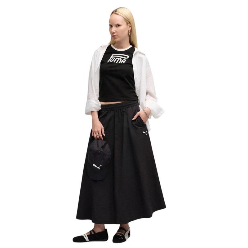 Puma T7 Woven Midi Skirt (633438 01)