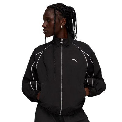 Puma T7 Balloon Sleeve Piping Relaxed Woven Track Jacket (634558 60)
