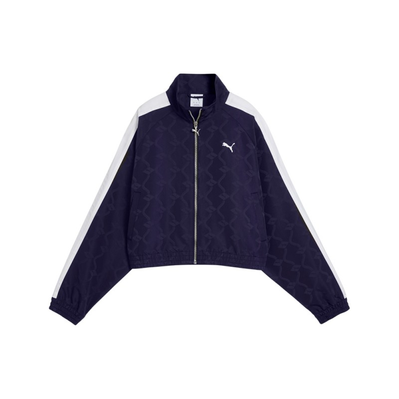 Puma T7 Jacquarded Woven Relaxed Track Jacket (634561 64)