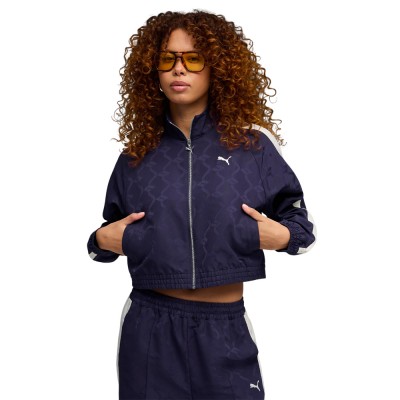 Puma T7 Jacquarded Woven Relaxed Track Jacket (634561 64)