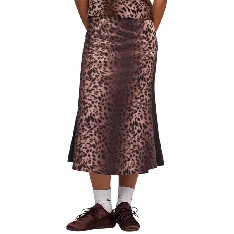 Puma T7 LEO LUXE AOP Midi Skirt (634565 01)