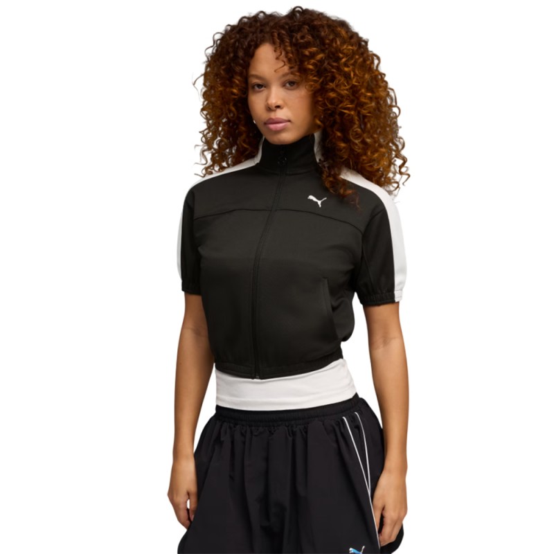 Puma T7 Short Sleeve Jacket Full Zip (634621 01)