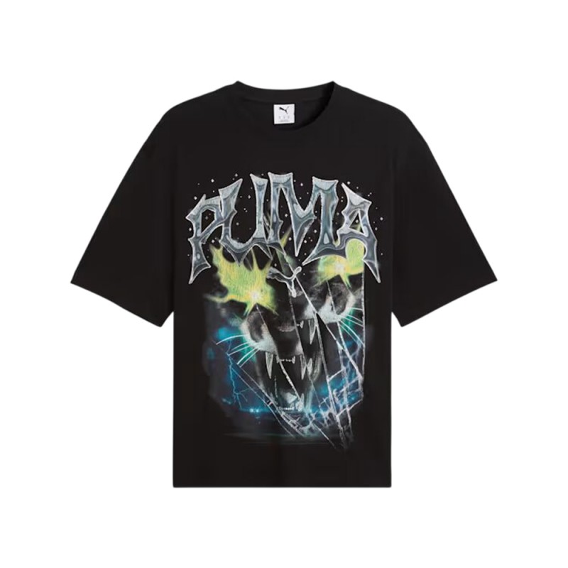 Puma GRAPHIC Vintage Cat Boxy Tee (635665 01)