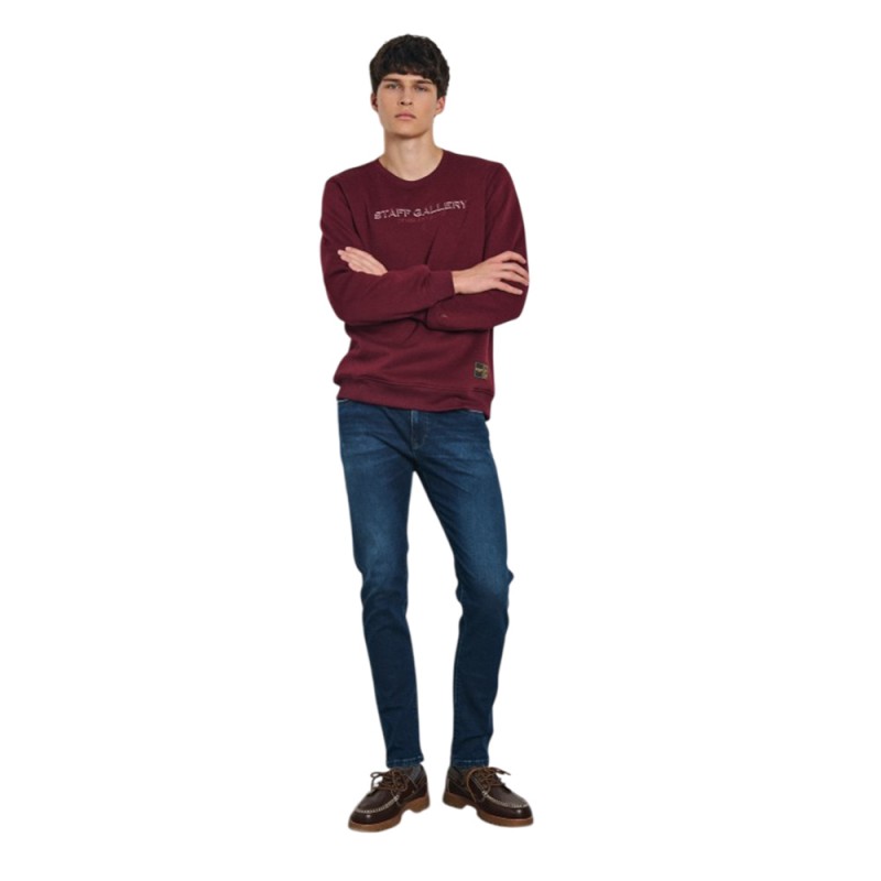 Staff Jeans Ian Man Crew Neck Sweatshirt (64-105.056 N9983)