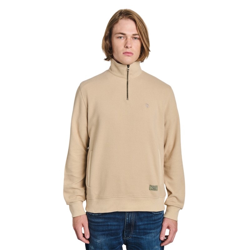 Staff Jeans Nerdom Man Half Zip Sweatshirt (64-108.056 N0087) Staff Jeans Nerdom Man Half Zip Sweatshirt (64-108.056 N0087)
