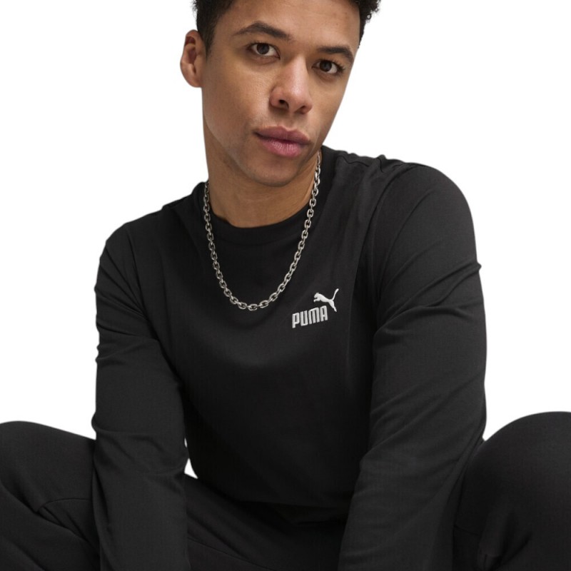 Puma ESS No. 1 Logo Longsleeve Tee (682546 01)