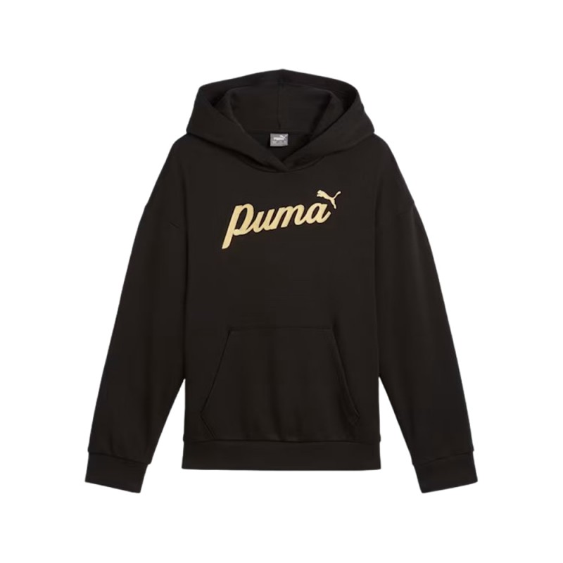 Puma ESS+ SCRIPT Metallic Hoodie FL G (682780 01)