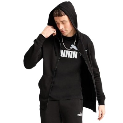 Puma ESS 2 COLOR Small No. 1 Logo Full-Zip Hoodie TR (684721 01)