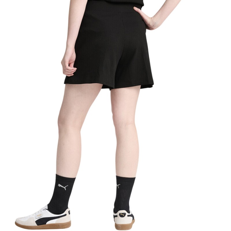 Puma ESS ELEVATED High-Rise Rib Shorts 5inch