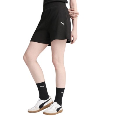 Puma ESS ELEVATED High-Rise Rib Shorts 5inch