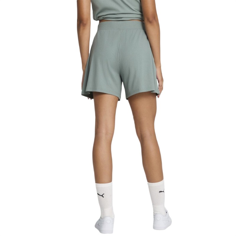 Puma ESS ELEVATED High-Rise Rib Shorts 5inch