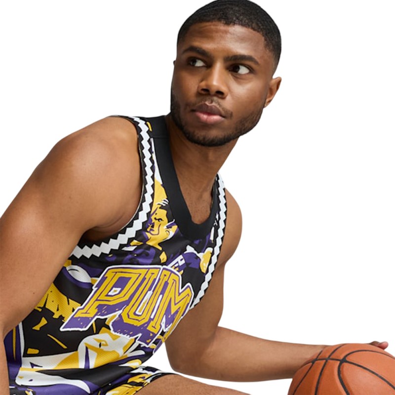 Puma Rival Rage AOP Mesh Tank (685449 01)