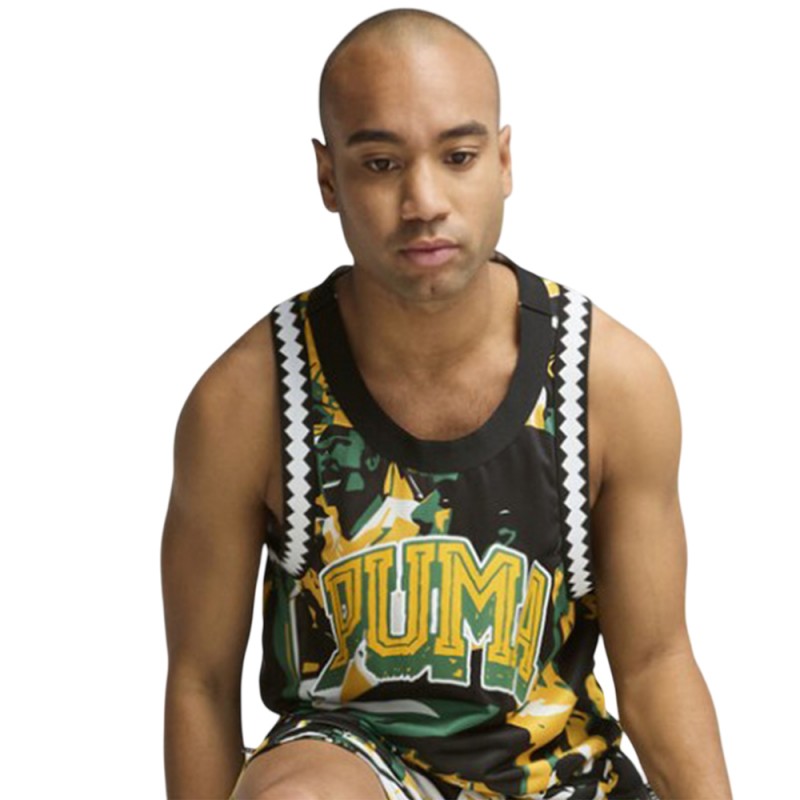 Puma Rival Rage AOP Mesh Tank (685449 02)