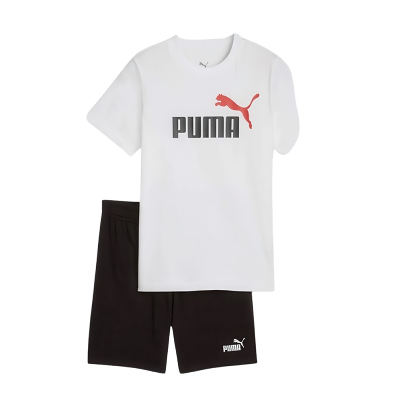 Puma ESS 2 COLOR No. 1 Logo Tee and Shorts Set B (686298 02)