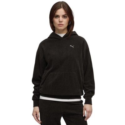 Puma ESS ELEVATED Comfort Velour Rib Hoodie (688107 01)