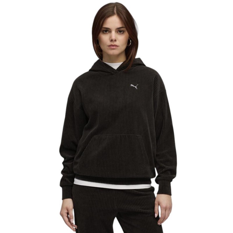 Puma ESS ELEVATED Comfort Velour Rib Hoodie (688107 01)